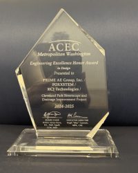ACEC MW Engineering Excellence Honor Award - FOXXSTE< a DBE and CBE engineering firm