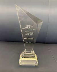 ACEC MW Outstanding Member Firm of the Year - FOXXSTEM, a DBE and CBE engineering firm